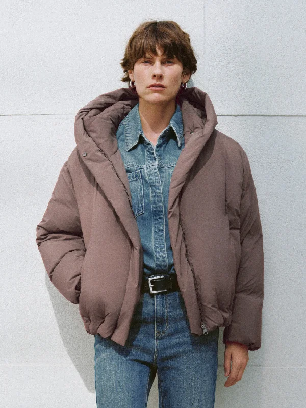 Hoodie Puffer Jackets Hoodie with Print Artistic Unique