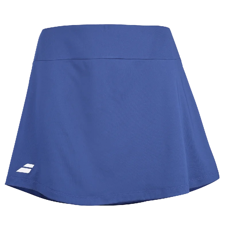 Babolat Women's Play Skirt Sodalite Blue 24 satin skirt smooth