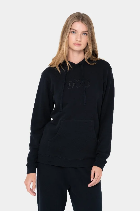 Core Hoodie Hoodie with Color Block Contrast Stylish