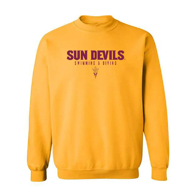 Arizona State - NCAA Women's Swimming & Diving : Miriam Sheehan - Classic Shersey Crewneck Sweatshirt Zip Hoodie Drawstring Kangaroo Pocket