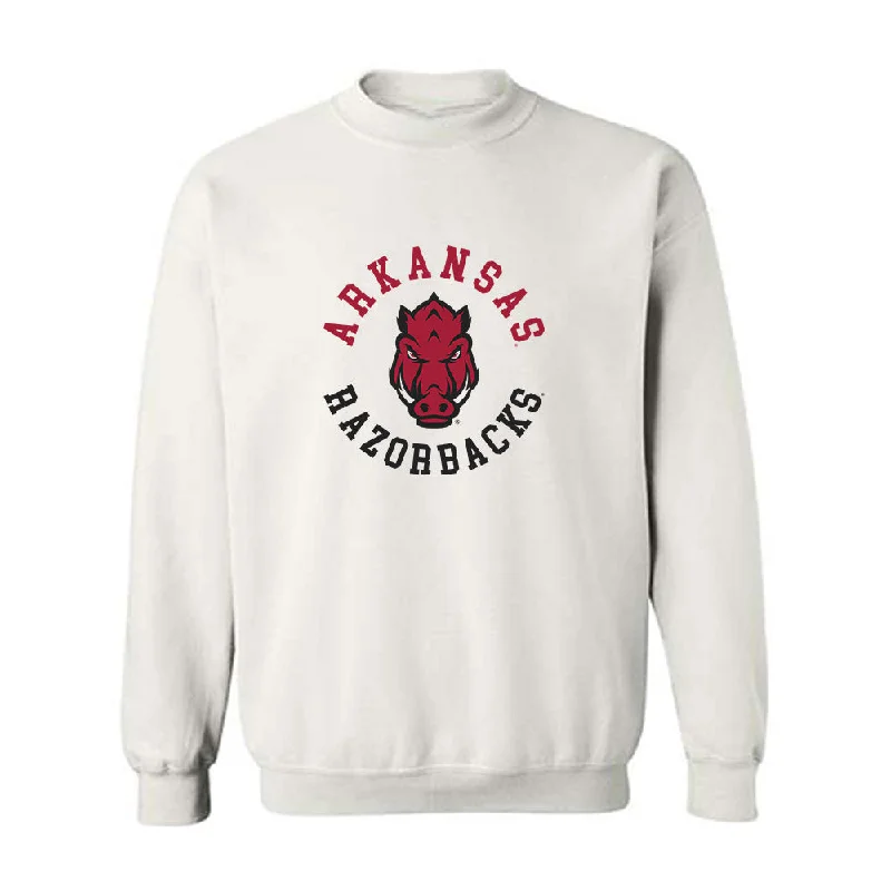 Arkansas - NCAA Women's Swimming & Diving : Lindy Hunter - Generic Shersey Crewneck Sweatshirt Hoodie with Back Slit Movement Comfort
