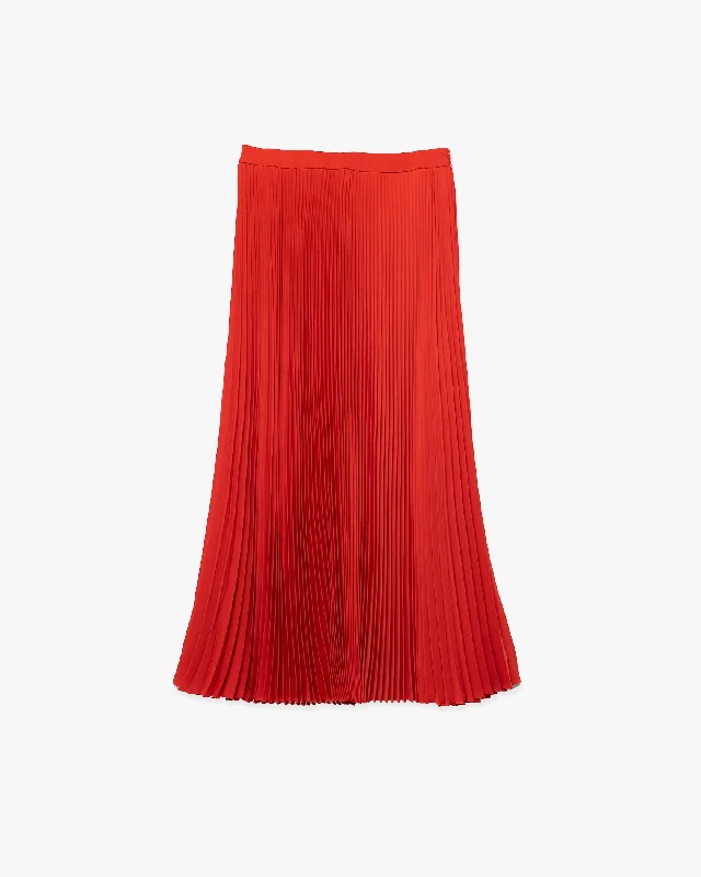 Satin Pleats Skirt velvet skirt plush