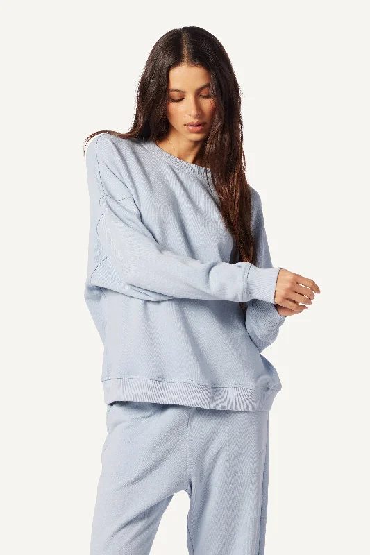 ROMY CLASSIC SWEATSHIRT  | WHISPER Hoodie with Typography Text Message