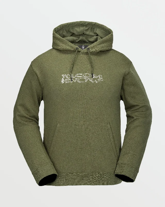 Mens Essential Hoodie - Ivy Hoodie with Hidden Zipper Minimalist Clean