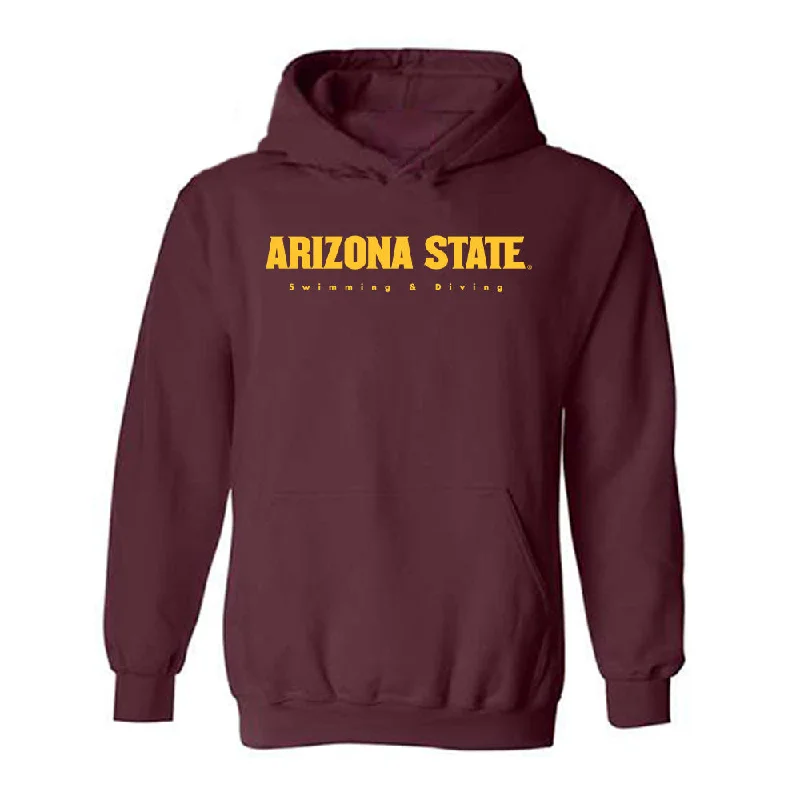 Arizona State - NCAA Women's Swimming & Diving : Miriam Sheehan - Classic Shersey Hooded Sweatshirt Hooded Sweatshirt Casual Wear Street Style