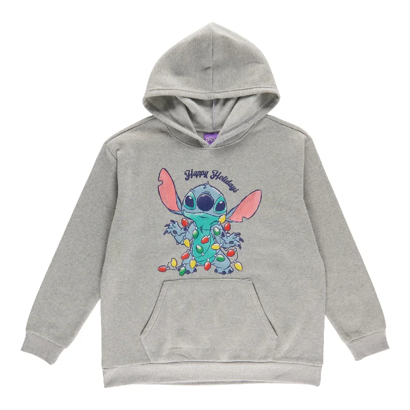 Women's Plus Peanuts Licensed Christmas Hoodie Hoodie with Applique Textured Unique
