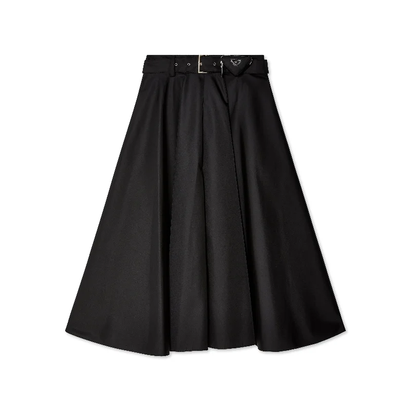 Prada - Women's Skirt - (Black) spandex blend skirt