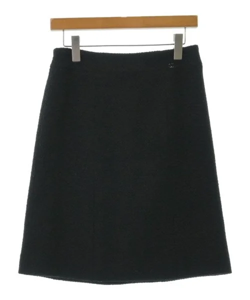 CHANEL Knee length skirts a-line skirt cut