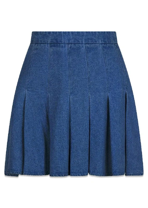 Laurina Denim Skirt - Dark Blue tulle skirt dreamy