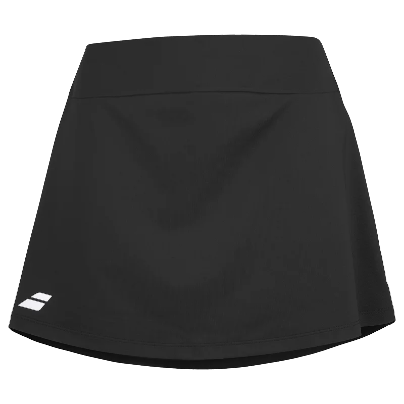 Babolat Women's Play Skirt Black 24 chiffon skirt airy