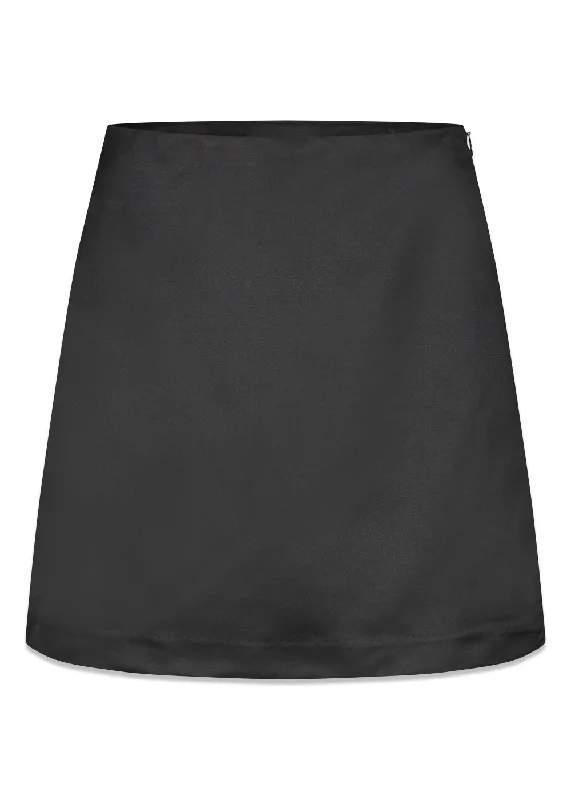 KleoMD skirt - Black low waist skirt