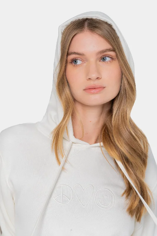 Core Hoodie Hoodie with Stripes Bold Sporty