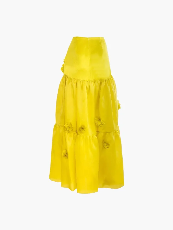 Marigold Skirt | Lemoncello high waist skirt