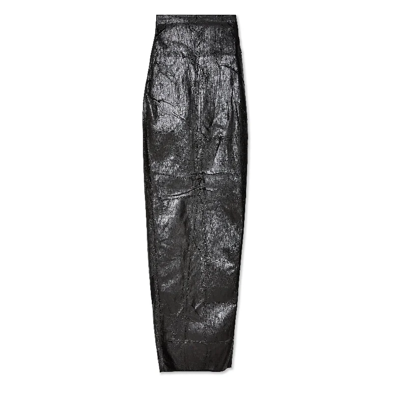 Rick Owens - Women's Denim Skirt - (Black) tulle skirt dreamy