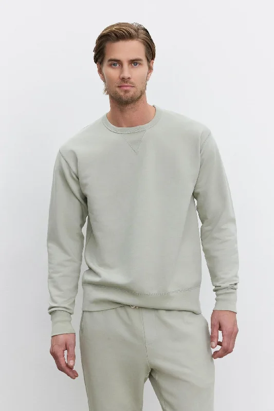 RAE SWEATSHIRT Hoodie with Hem Ribbing Snug Secure
