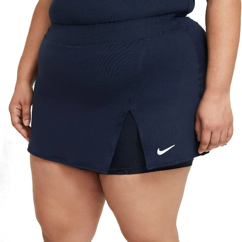 Nike Women's Dri-FIT Victory Skirt (Obsidian/White) lace skirt intricate