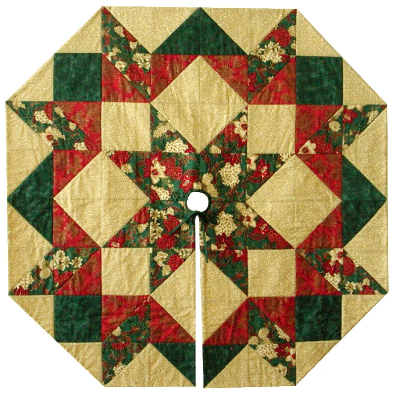 Heaven's Light Tree Skirt or Table Topper Pattern PYP-110w  - Wholesale Product zip skirt side