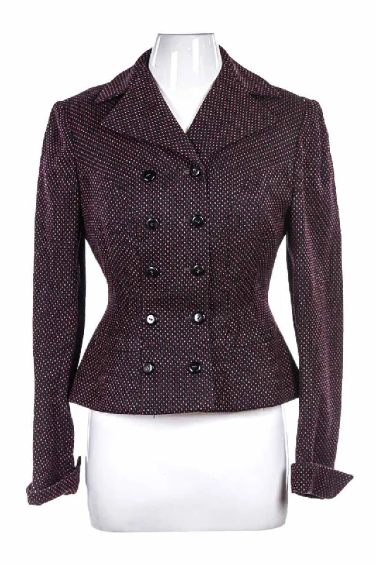 Vintage 00's Fitted Blazer Summer Women's Jacket