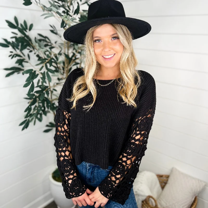Looking Glamorous Cotton Blend Long Sleeve Black Avery Mae Sweater Top Herringbone Houndstooth Plaid Looking Glamorous Cotton Blend Long Sleeve Black Avery Mae Sweater Top Herringbone Houndstooth Plaid