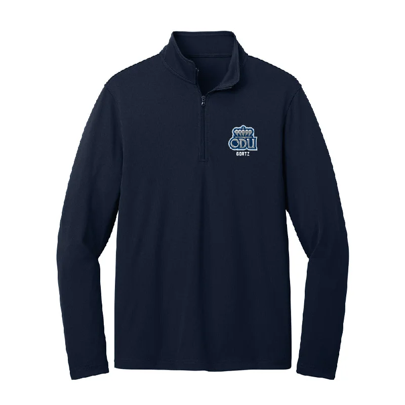 Old Dominion - NCAA Women's Rowing : Ellen Gortz - Lightweight Quarter Zip Jacket Corduroy Jacket Velvet Jacket Brocade Jacket Old Dominion - NCAA Women's Rowing : Ellen Gortz - Lightweight Quarter Zip Jacket Corduroy Jacket Velvet Jacket Brocade Jacket