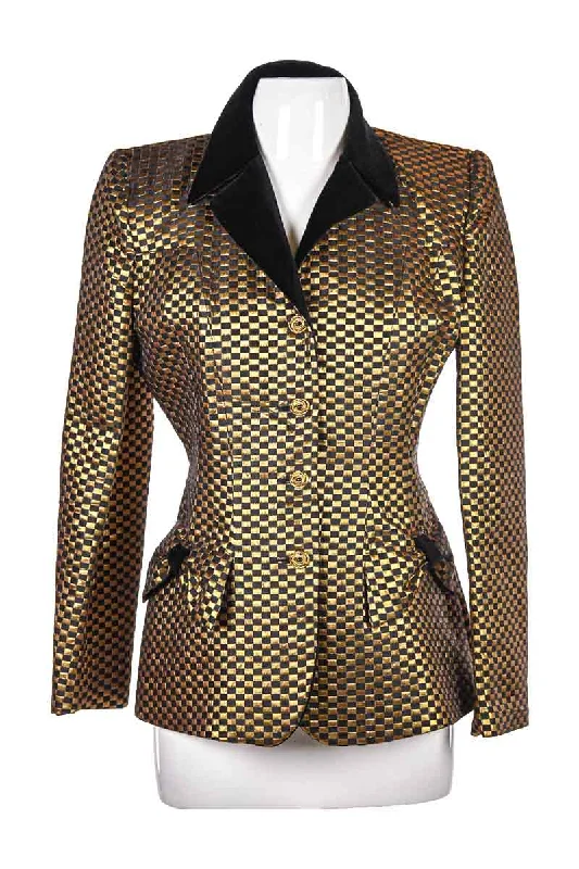 Terry 1990's Blazer Women's Elegant Suit