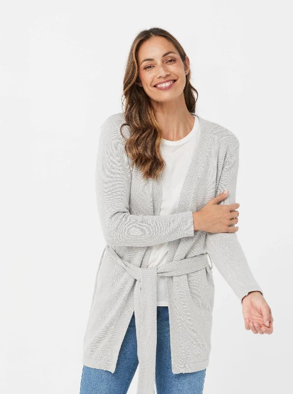 Woman Winter Fashion Casual Warm Cardigan Winter Jacket -Piper Grey Soft Cozy Warm