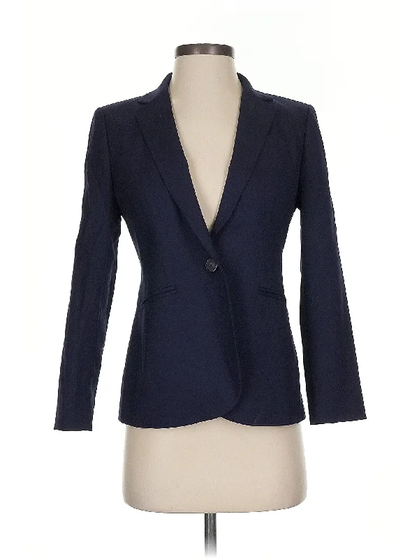 Wool Blazer Silk Women's Blazer