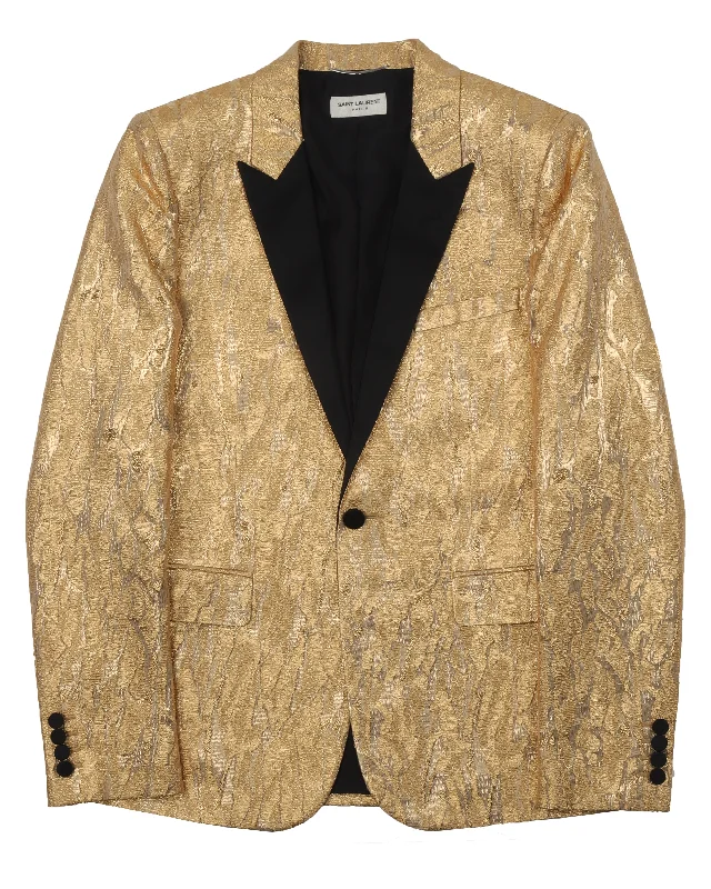 Gold Blazer SS15 Women's High-End Blazer