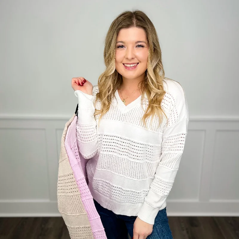 I Get it Knit Long Sleeve Avery Mae Sweater Top - 3 colors! Denim Fabric Leather Fabric Suede Fabric I Get it Knit Long Sleeve Avery Mae Sweater Top - 3 colors! Denim Fabric Leather Fabric Suede Fabric