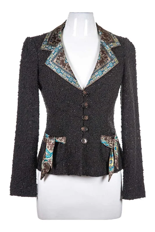 Nanette Lepore Blazer Women's Denim Suit