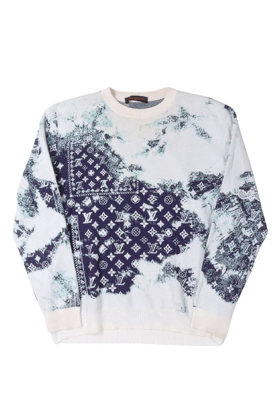 Paisley Monogram Sweater Lightweight Heavyweight Midweight