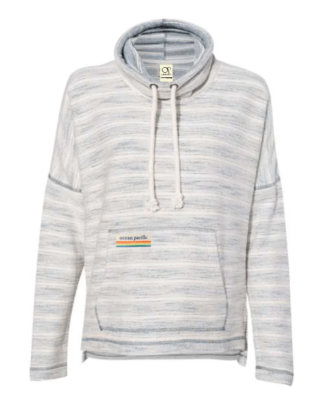 Limited Edition Baja Scuba Neck Sweater Solid Print Embellished