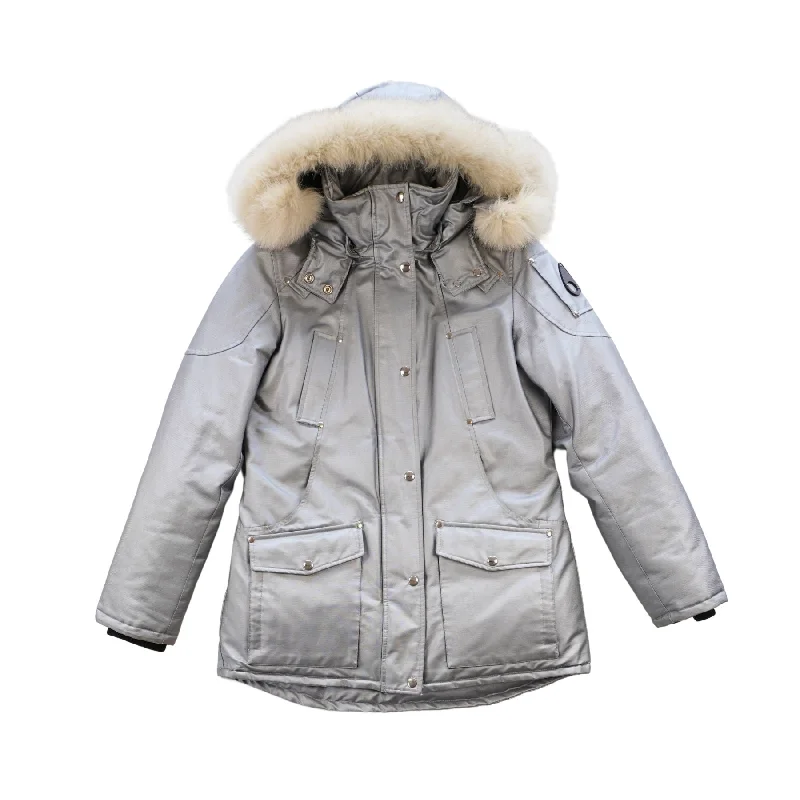 Moose Knuckles Parka Jacket - Women's L Quilted Jacket Puffer Jacket Insulated Jacket