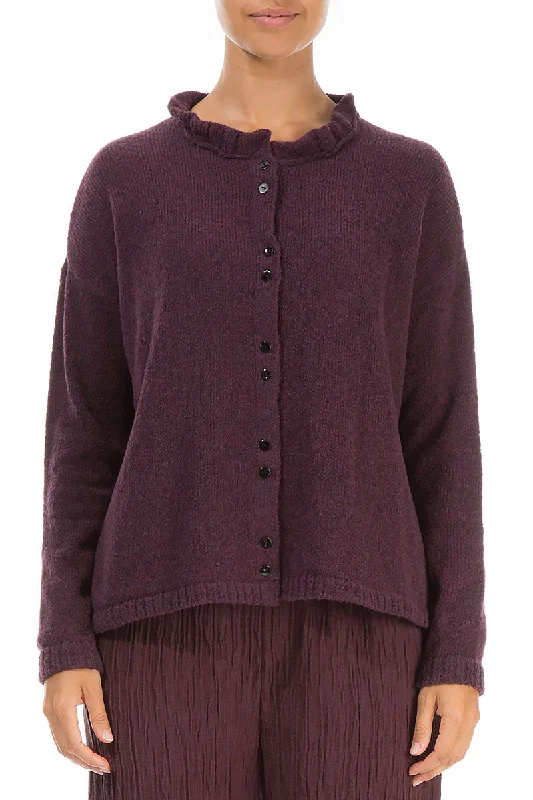 Frill Collar Mulberry Wool Cardigan Faux Fur Fabric Real Fur Fabric Shearling Fabric Frill Collar Mulberry Wool Cardigan Faux Fur Fabric Real Fur Fabric Shearling Fabric