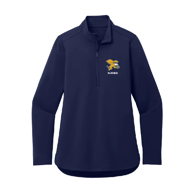 Canisius - NCAA Women's Rowing : Mackenzie Maxhimer - Women's Premium Quarter Zip Jacket Fleece Fabric Down Fabric Feather Fabric