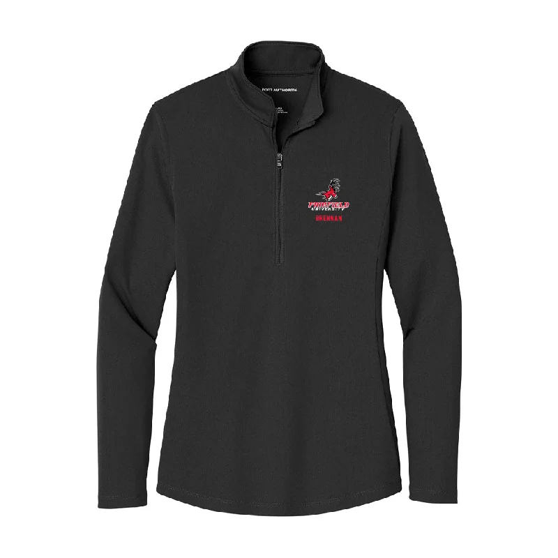 Fairfield - NCAA Women's Rowing : Taylor Brennan - Women's Lightweight Quarter Zip Jacket Chenille Fabric Brocade Fabric Lace Fabric