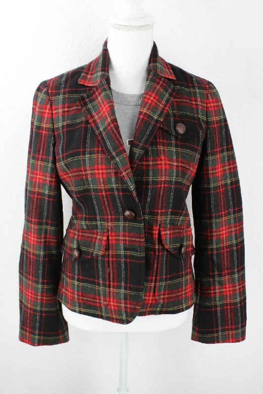 Vintage Red Blazer (S) Women's Vintage Jacket