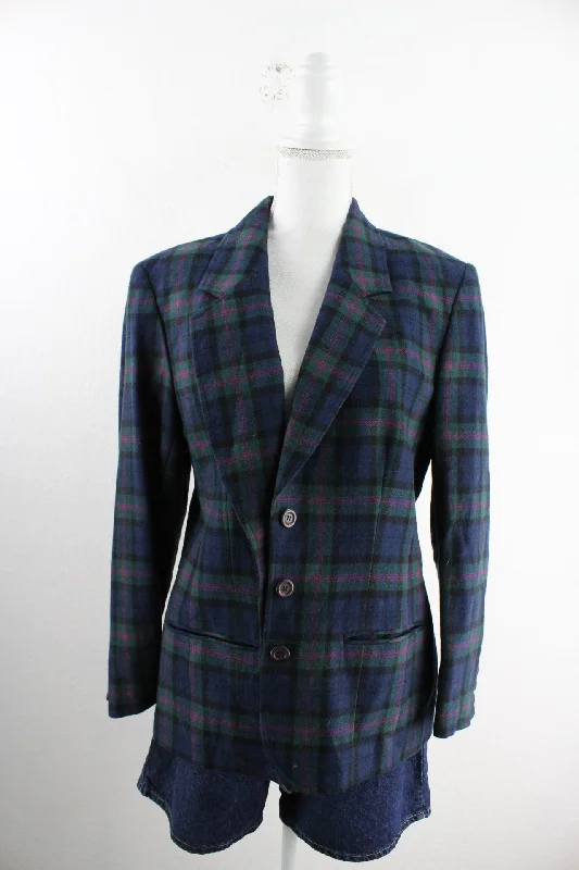 Vintage Pendleton Blazer Women's Denim Suit