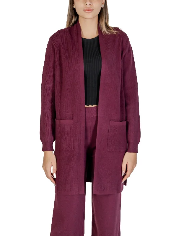 Clere Cler Women's Long Sleeve Open Front Knit Cardigan Beaded Cardigan Sequined Faux Fur