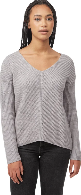 Highline V-Neck Sweater - Women's|-|Chandail à col en V Highline - Femme Faux Fur Fabric Real Fur Fabric Shearling Fabric Highline V-Neck Sweater - Women's|-|Chandail à col en V Highline - Femme Faux Fur Fabric Real Fur Fabric Shearling Fabric