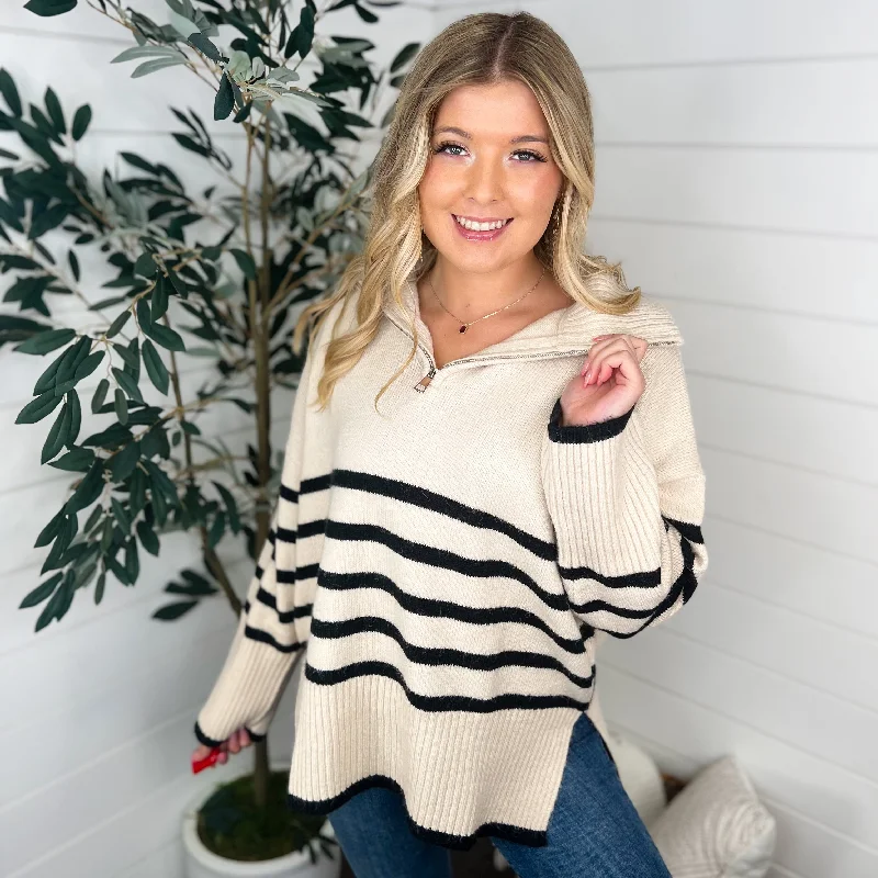 Greatest Renovation Long Sleeve Cream Avery Mae Pull Over Sweater Top Anti-Pilling Anti-Shrink Durable Greatest Renovation Long Sleeve Cream Avery Mae Pull Over Sweater Top Anti-Pilling Anti-Shrink Durable