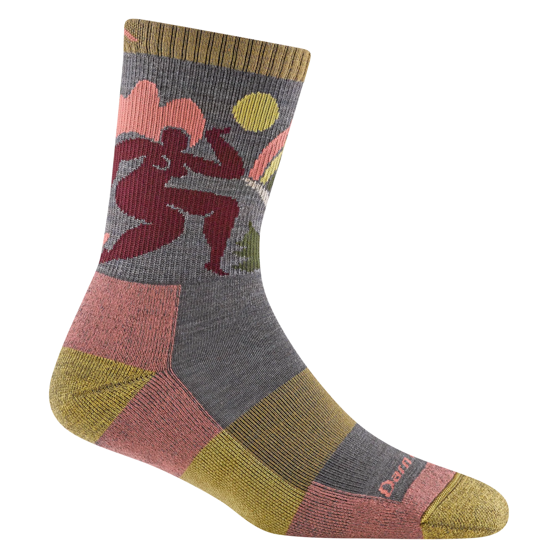 Women's Trailblazer Micro Crew Lightweight Hiking Sock Women's Handmade Blazer