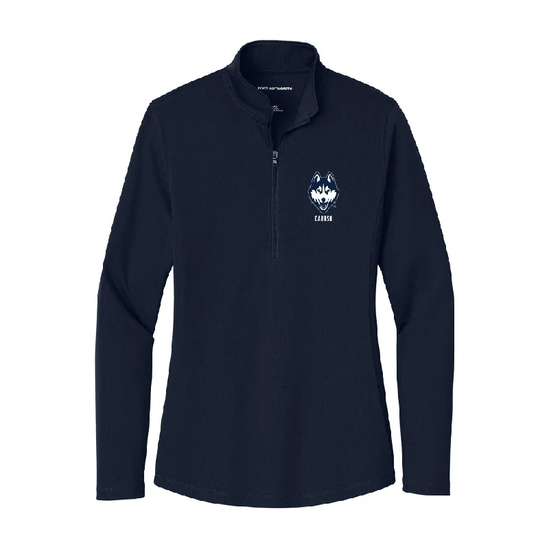UConn - NCAA Women's Rowing : Riley Caruso - Women's Lightweight Quarter Zip Jacket Faux Fur Jacket Real Fur Jacket Shearling Jacket UConn - NCAA Women's Rowing : Riley Caruso - Women's Lightweight Quarter Zip Jacket Faux Fur Jacket Real Fur Jacket Shearling Jacket