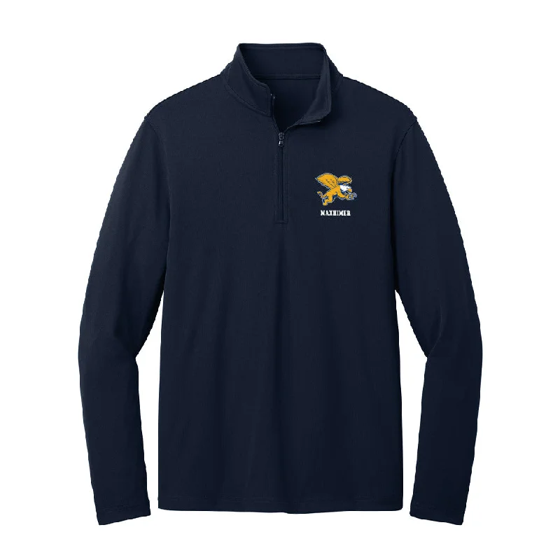 Canisius - NCAA Women's Rowing : Mackenzie Maxhimer - Lightweight Quarter Zip Jacket Knit Fabric Woven Fabric Fleece Fabric