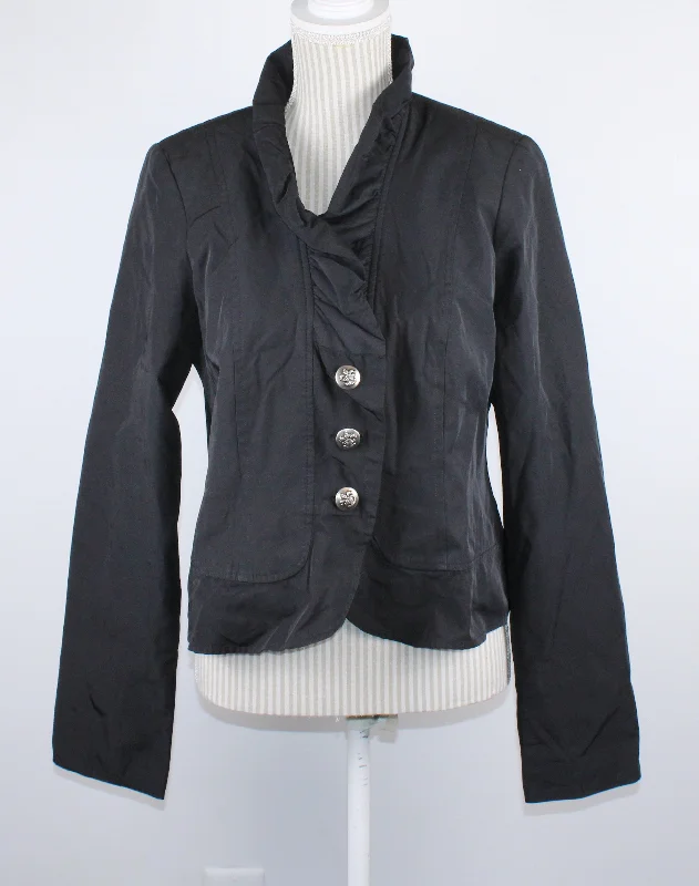 WINDSOR BLACK BLAZER LADIES SIZE 42 PRE-LOVED Slimming Women's Blazer