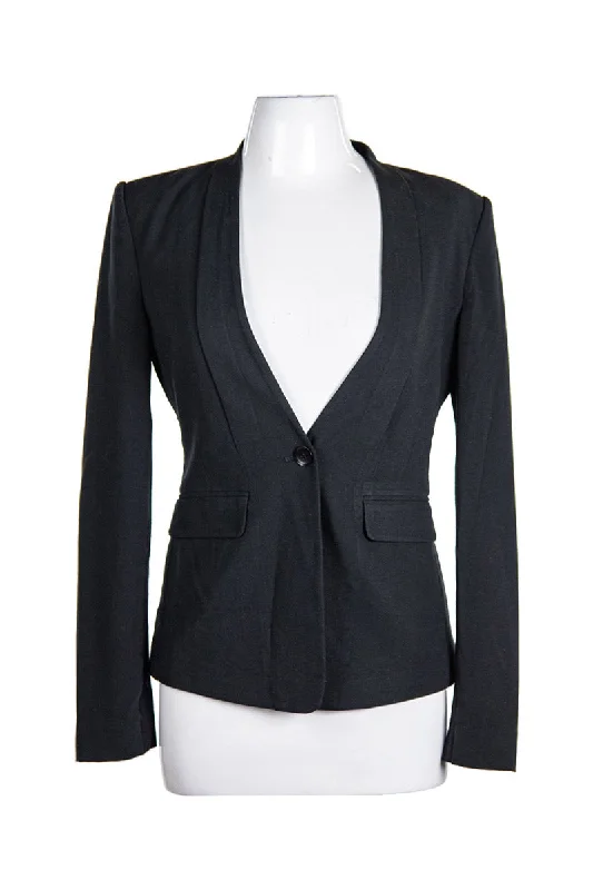 BCBG Maxazria Blazer Women's Solid Blazer