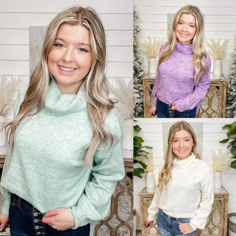 Gotta Do Knit Long Sleeve Sweater Top Modern Contemporary Chic