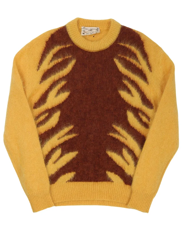 Maria Magdalena Suarez Mohair Sweater Hooded Sweater Collared Sweater Shawl Collar