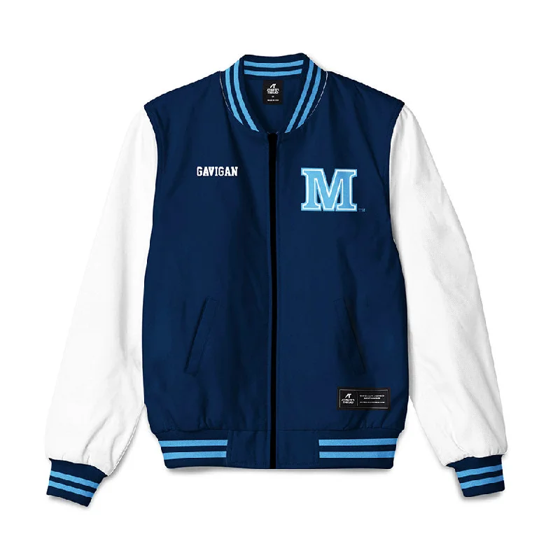 Maine - NCAA Women's Track & Field : Riley Gavigan - Bomber Jacket Quilted Jacket Puffer Jacket Insulated Jacket