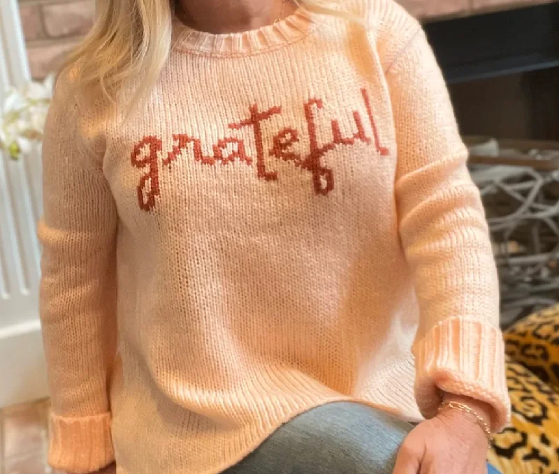 Grateful Crew Sweater Cable Knit Ribbed Knit Lace Knit